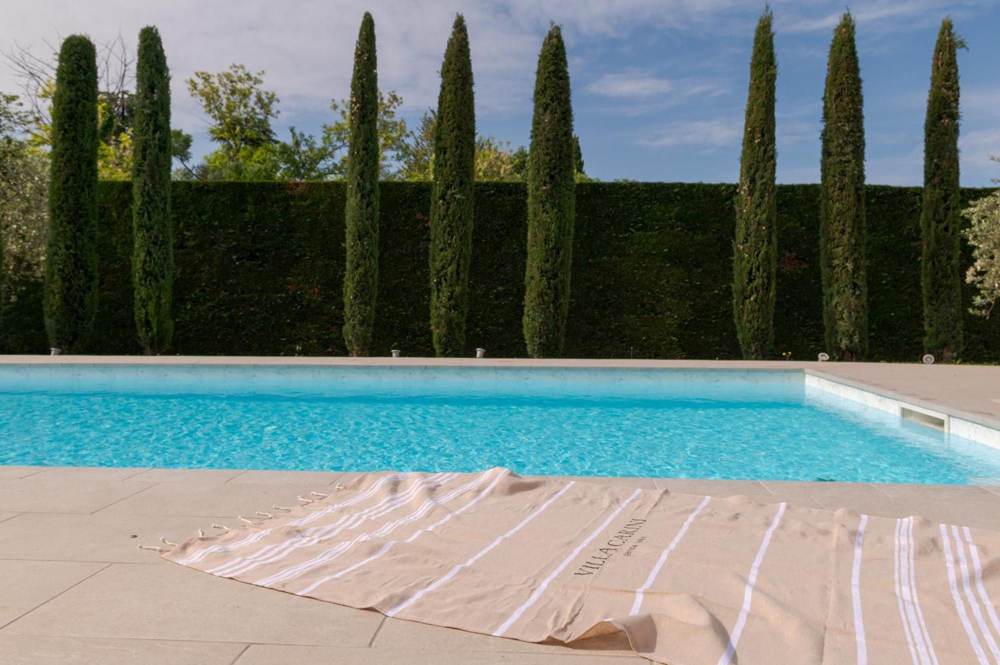 Villa Carini With 3000 Mq Garden & Heated Pool Кастелнуово дел Гарда Екстериор снимка